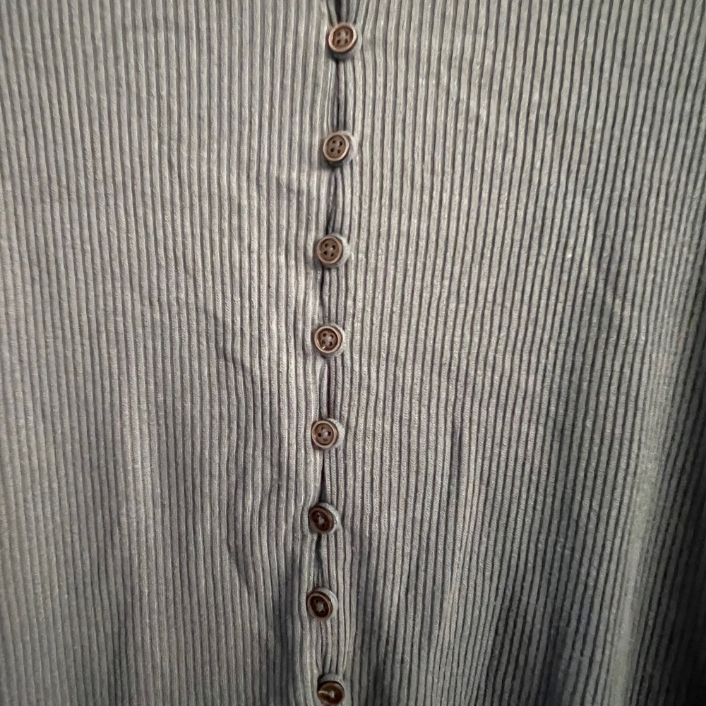 Blue short sleeve shirt